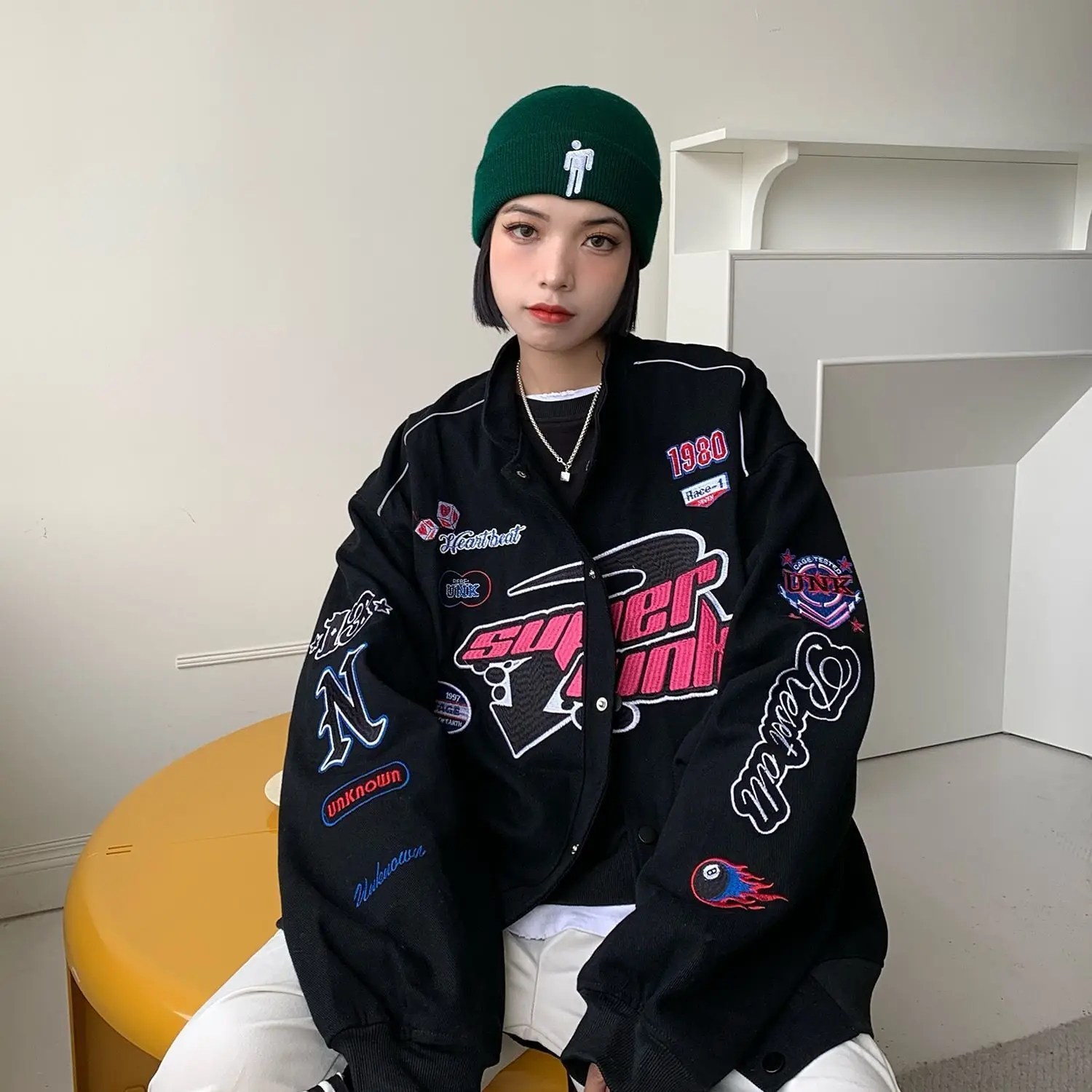 Новинка куртка-бомбер в стиле ретро женское винтажное весеннее пальто 2022 куртка