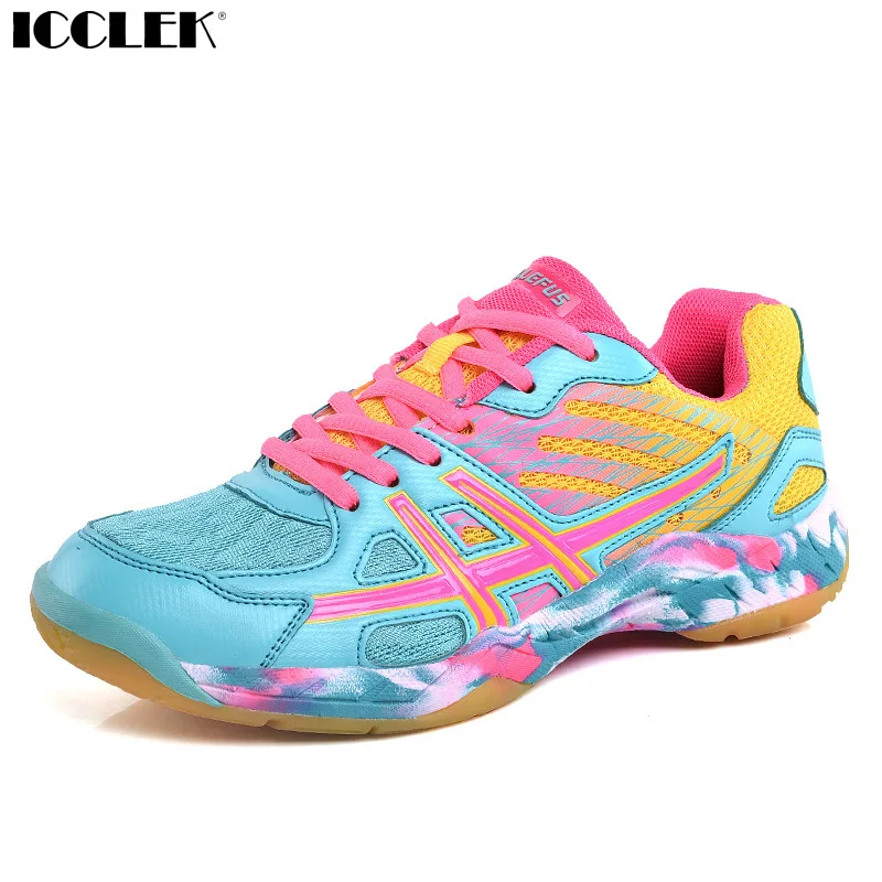 

2022 Unisex Sneakers Table Tennis Indoor Training Breathable Non-slip Comfortable Rubber Bottom Mesh Inside New Badminton Shoes