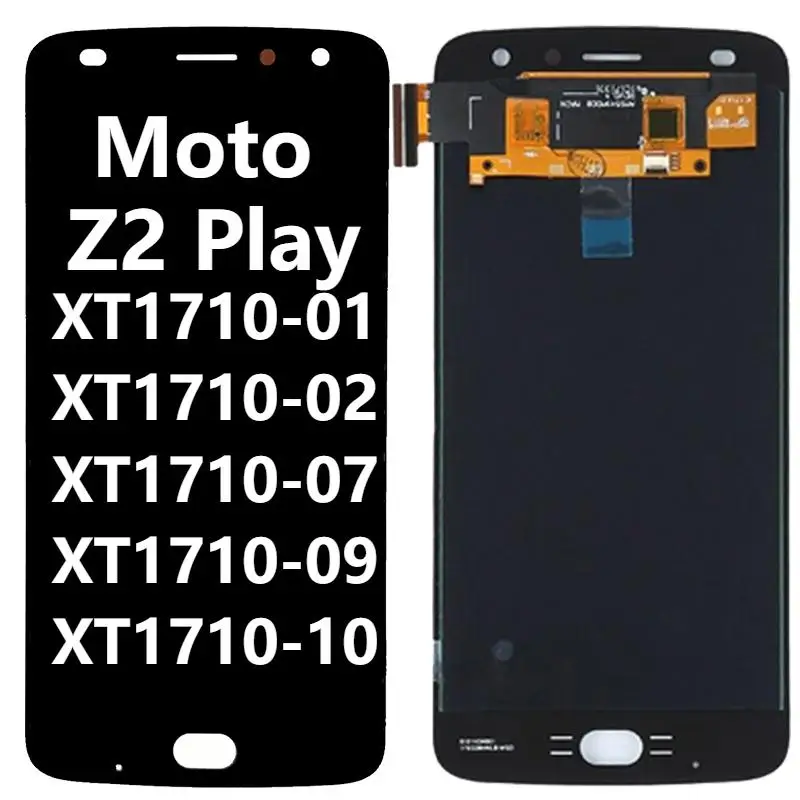 Протестированный оригинальный AMOLED для Motorola MotoZ Z2 Z3 Z4 Play One Pro Zoom ЖК-дисплей с