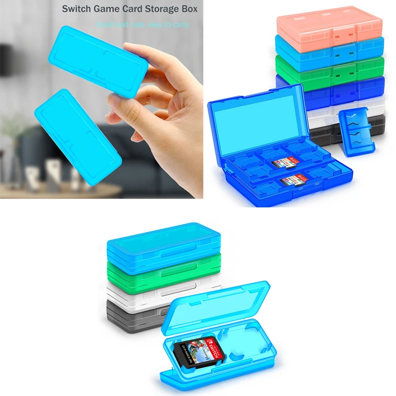 

24 В 1/4 в 1 для Nintendo Switch картридж слоты для игровых карт коробка для хранения игровых карт держатель для карт чехол для карт памяти Micro SD