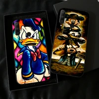 don donald fauntleroy duck phone case for huawei honor 9x 8x pro for honor 10x lite funda black tpu liquid silicon soft
