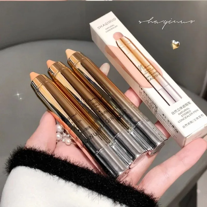 3D консилер ручка для обрезки косметика макияжа осветляющий корректор лица тени