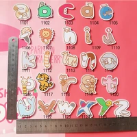 cartoon cute cute cute letter case refrigerator magnetic sticker decorative magnetic sticker a set of digital stickers