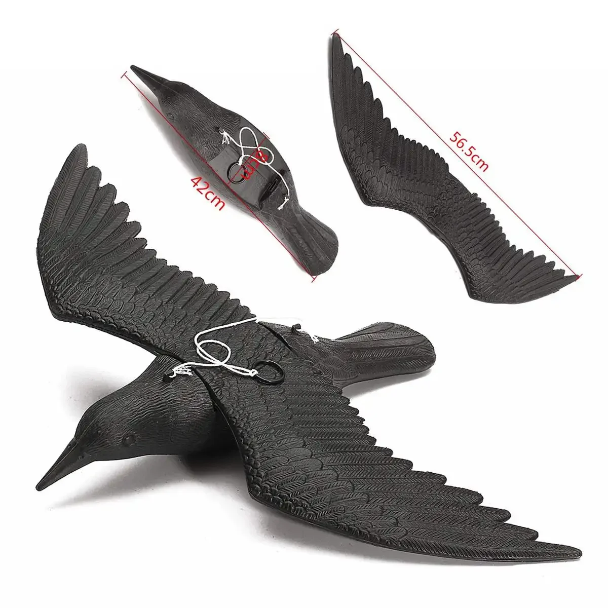 Искусственный Летающий Сокол ястреб строительный спасательный садовый