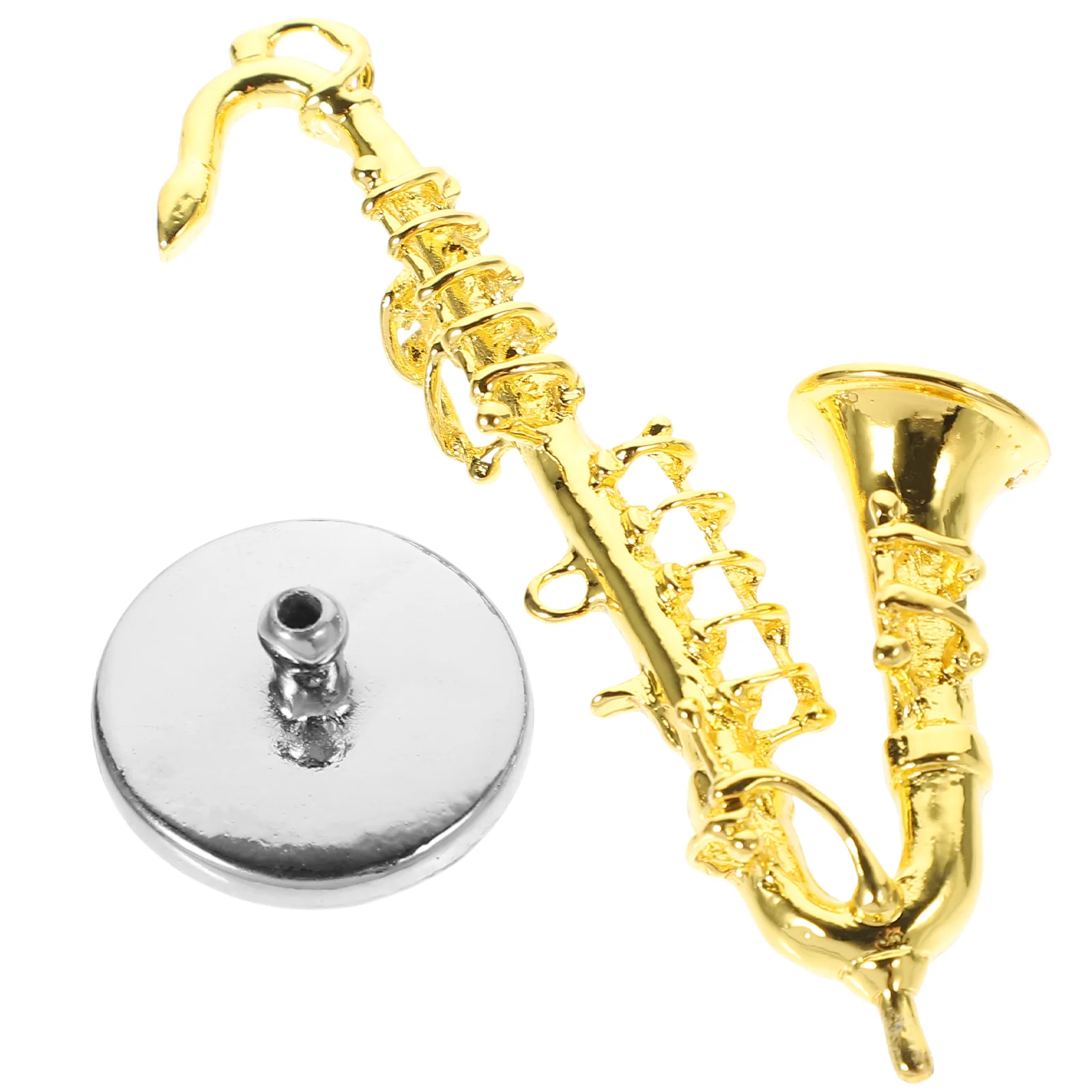 

Simulation Instrument Model Desktop Wind Instrument Decoration House Saxophone Saxophones