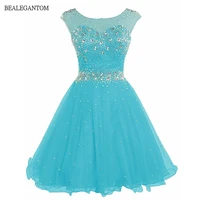 bealegantom beaded chiffon prom homecoming dresses 2022 a line appliques mini cocktail graudation party gowns qa2022 15