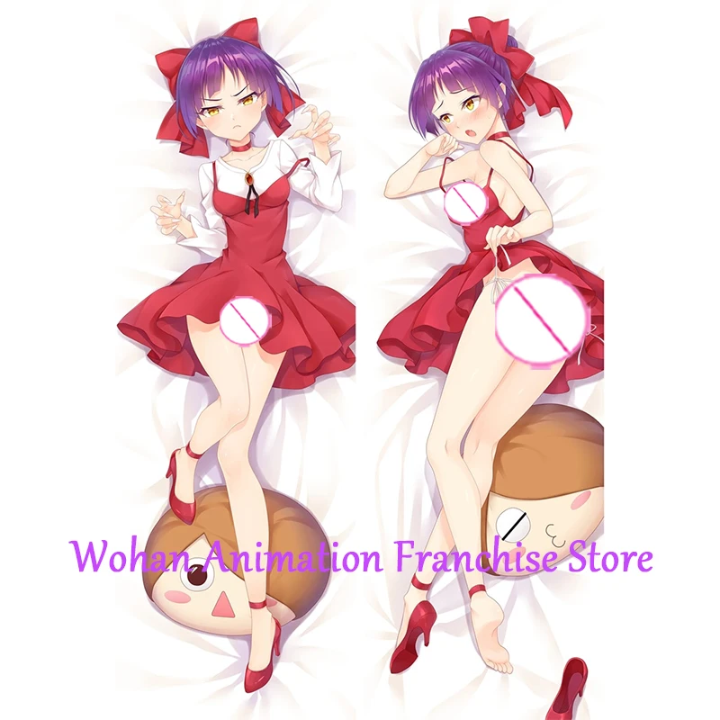 

Dakimakura Anime Pillow Cover Neko Musume Halloween Christmas Decoration Double-sided Print Life-size
