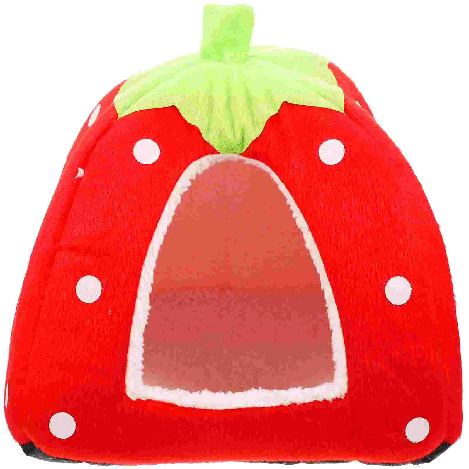 Кровать кролика теплая морская свинка пещера убежище милая кровать для хомяка