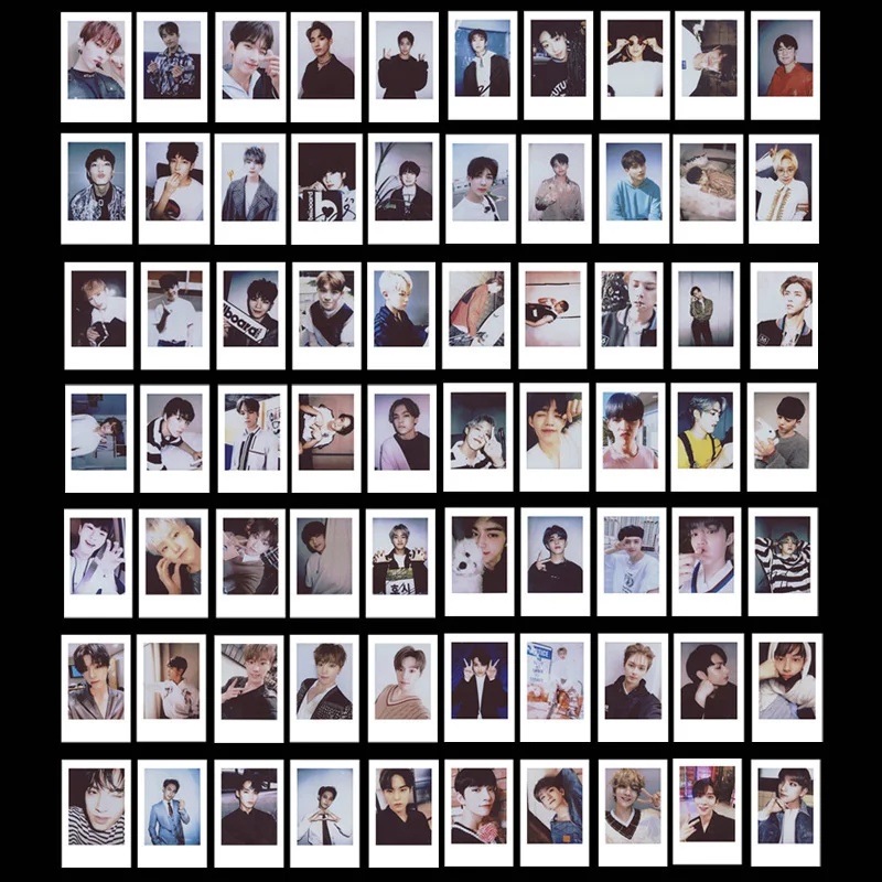 

10 шт./компл. Kpop Seventeen card self made INS Card