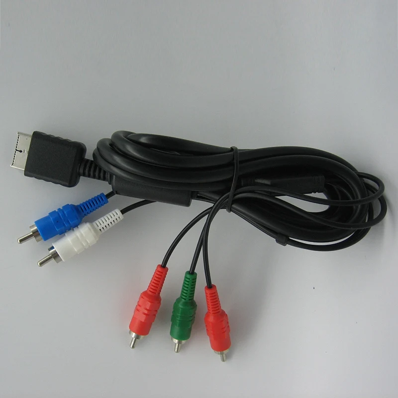 Ypbpr для PS2/PS3/PS3 Slim HDTV-готовый ТВ HD-компонентный AV-кабель 5-проводной 6 футов черный