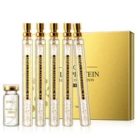 24k gold active collagen silk thread facial essence anti aging smoothing firming moisturizing hyaluronic face serum skin care