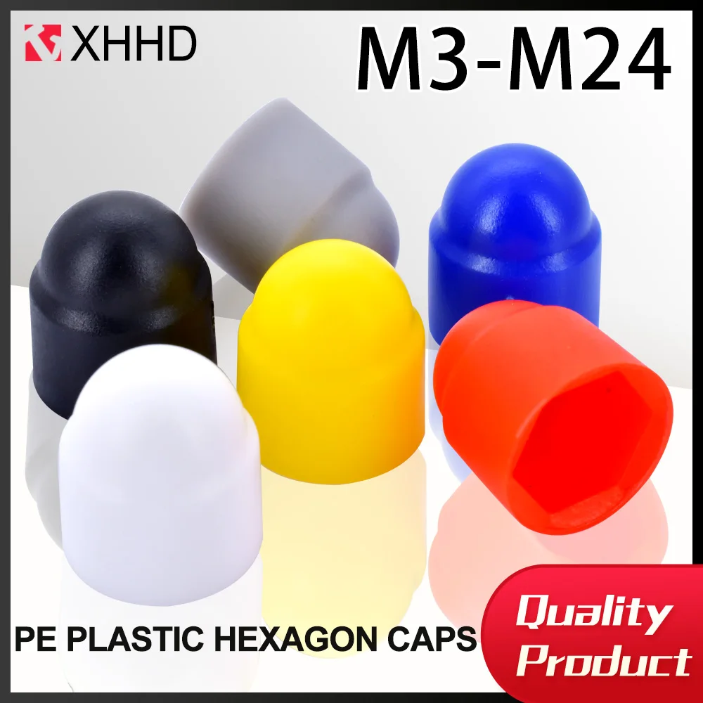 Пластиковые шестигранные гайки M3-M24 PE | AliExpress