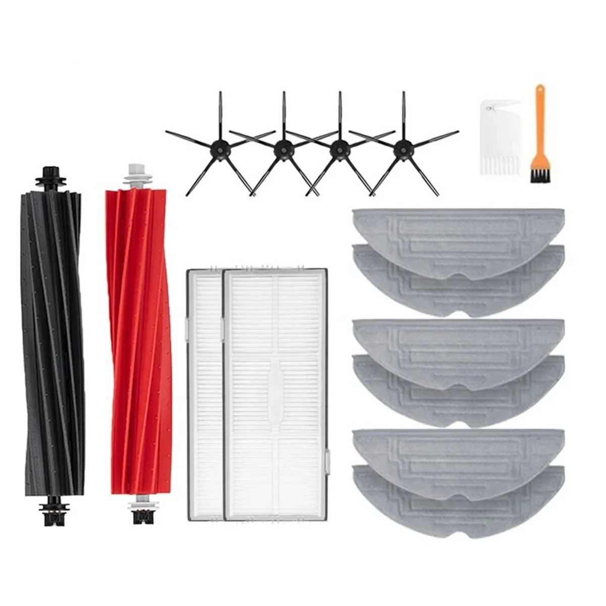 Аксессуары для Roborock S8 Pro боковая щетка фильтр Швабра хомут пылесборники S8/S8 +