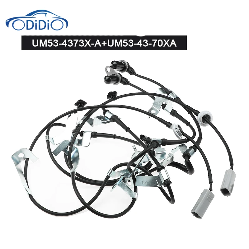 

UM53-4373X-A UM53-43-70XA Передний левый и правый датчик скорости колеса ABS UM534373XA UM534370XA для Mazda BT-50 B2500 Ford Ranger
