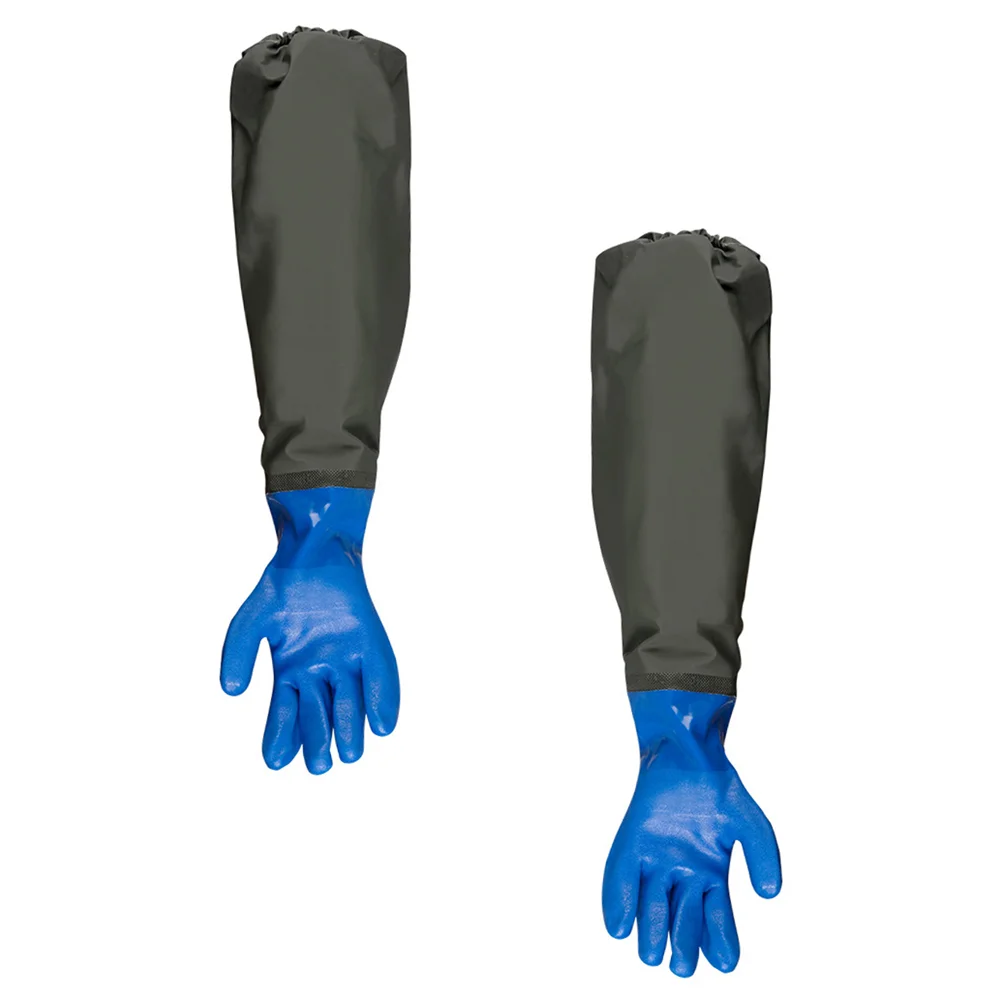 

of Fish Tank Gloves Protective Gloves Lengthened Gloves Waterproof Gloves Longer gloves for changing water in aquarium