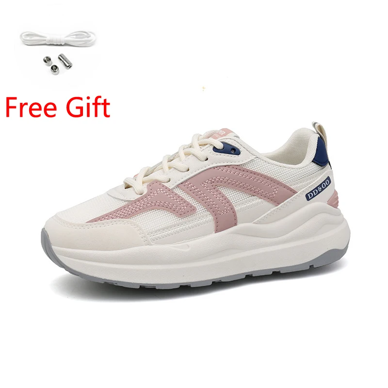 

Кроссовки женские сетчатые с вулканизированной подошвой, тонкие дышащие, Повседневная универсальная обувь для студентов, белые, осень 2022