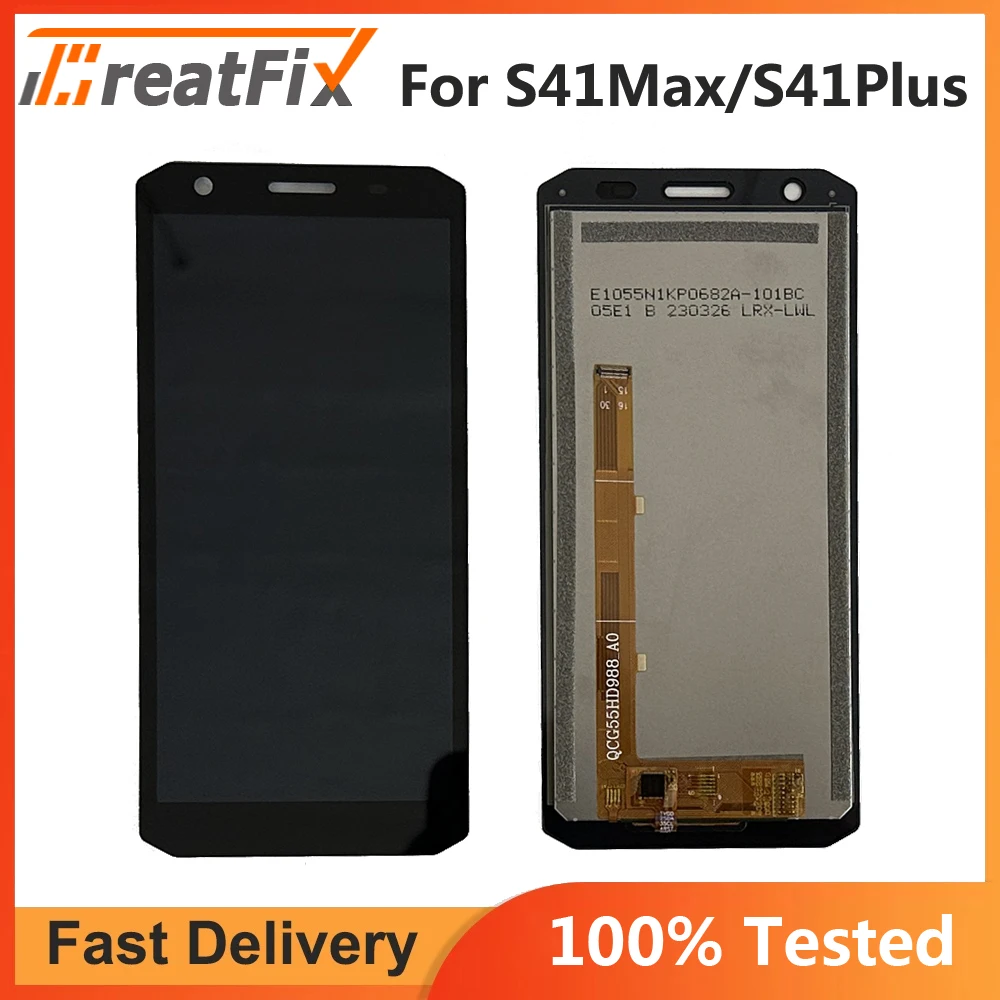 Оригинальный ЖК-экран для DOOGEE S41 Max s41max + дигитайзер сенсорной панели Plus s41plus