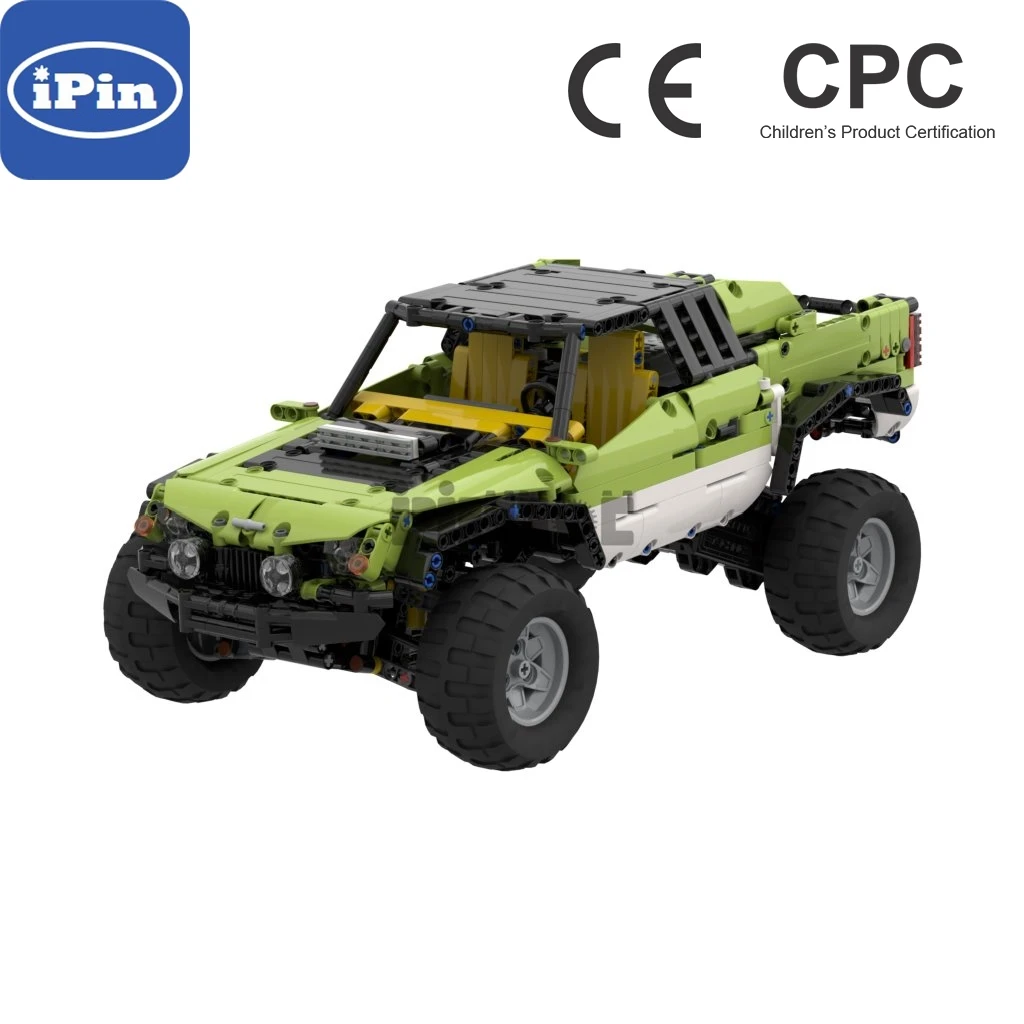 

Двойной гоночный монстр-Трак, 1020 шт., электронное описание, Сращивание, сборка технологии конструктора