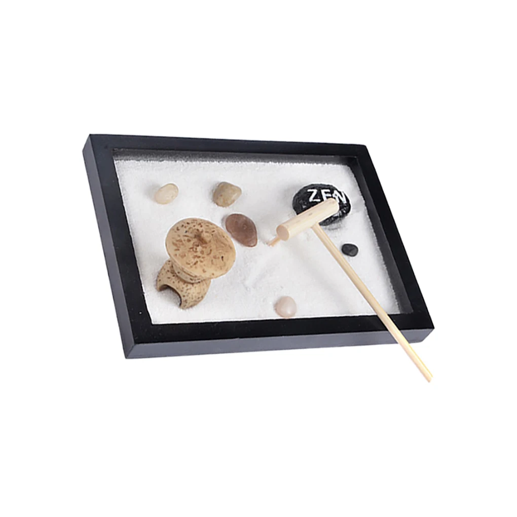 

Zen Sand Tray Decoration Table Ornaments Home Ornament Room Adornment