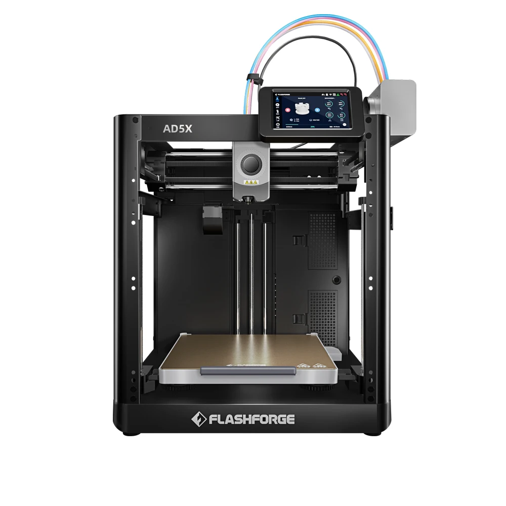 Многоцветный 3D-принтер Flashforge AD5X 600 мм/с высокоскоростная 4-цветная печать система