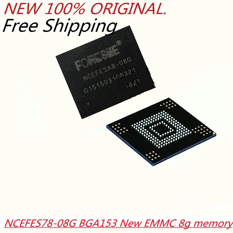 5 шт./лот 100% новая искусственная идентификация _ Bga153 Emmc 8g чипсет памяти 5 шт./лот 100% новая искусственная идентификация _ Bga153 Emmc 8g чипсет памяти
