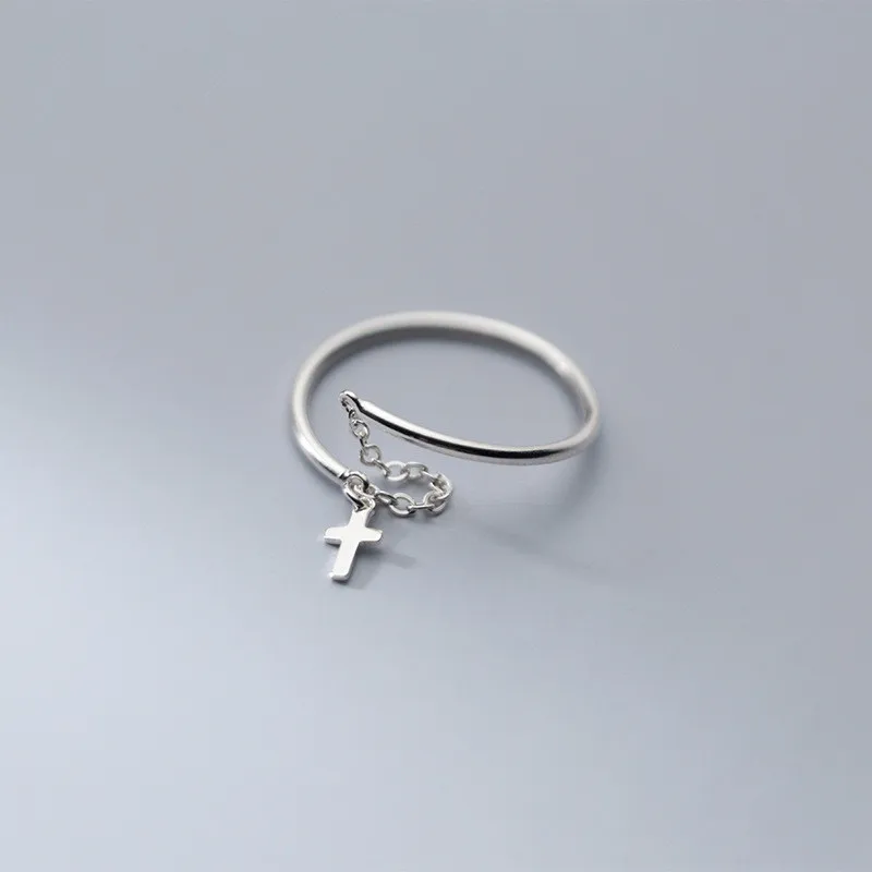 

Женское кольцо из серебра 100% пробы, с регулируемой кисточкой, c057