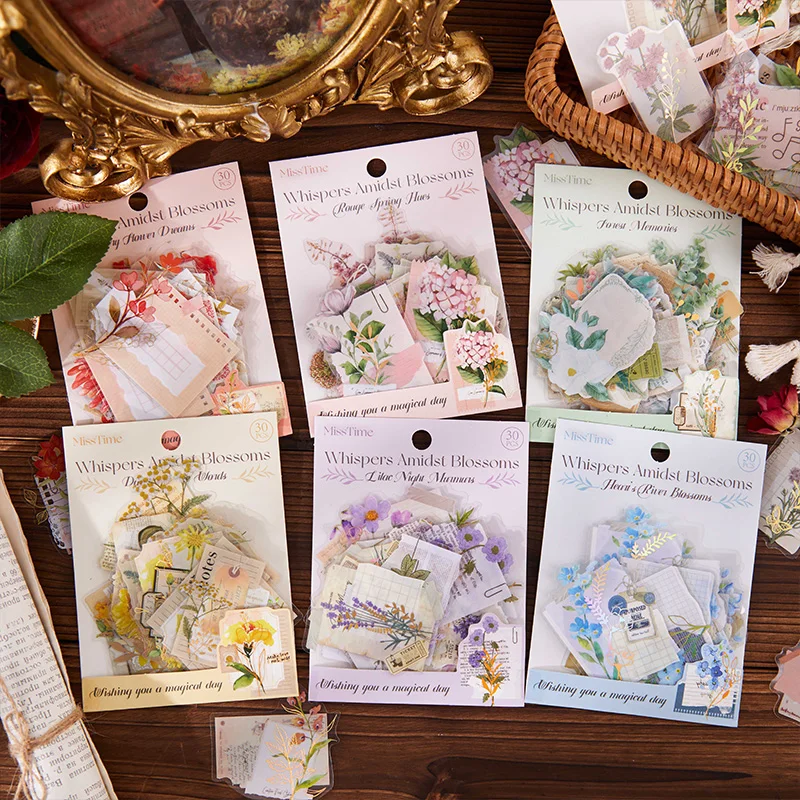 6 упаковок/лот Hua Jian Micro Language Series декоративная наклейка для домашних животных