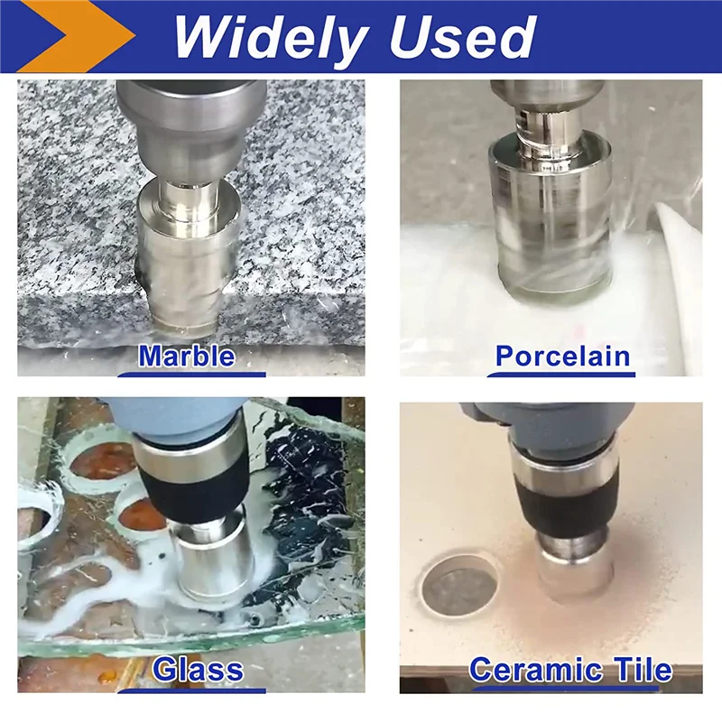 Алмазная пила для сверления отверстий диаметром 3 дюйма + 2 с направляющим долотом