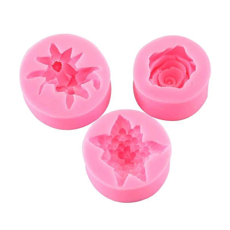 1 шт. силиконовая форма Лилия