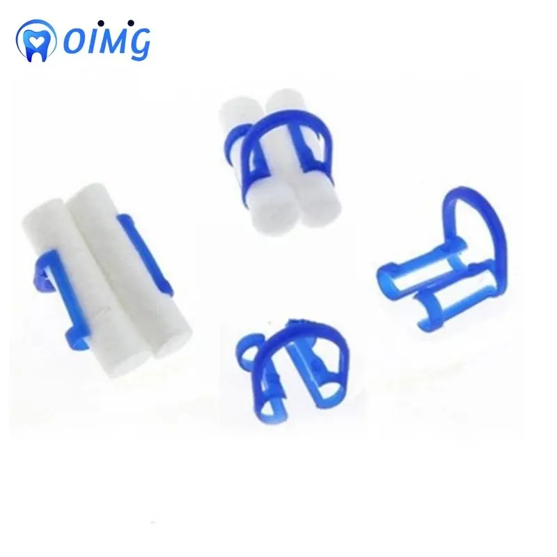 

20Pcs/bag Dental Cotton Roll Holder Disposable Blue Clip for Dentist Clinic Dental Tools Dentisty
