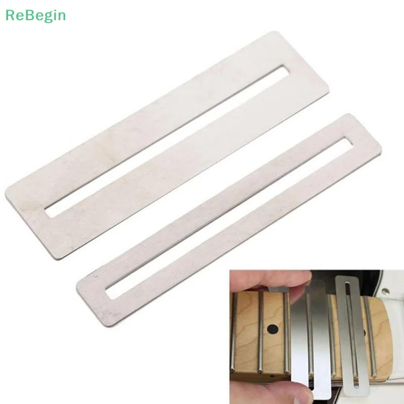 

2Pcs Stainless Steel Guitar Fret Sanding Stone Protector Guards Silvery Fretboard Repairing Tool Guitar Bass Parts & Accessory
