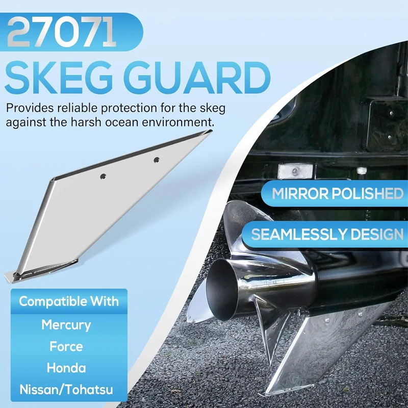 Фото Замена Safe-Protector Skeg Guard на 27071, подходит для Mercury, Force, Honda, Nissan/Tohatsu №3