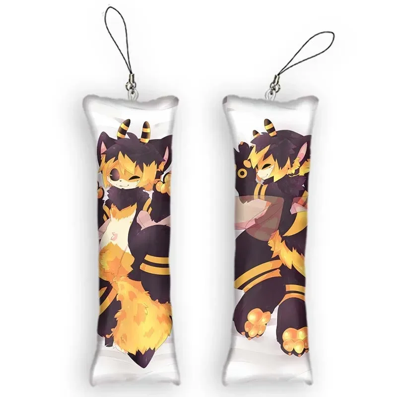 FashionCute оригинальный дизайн Dakimakura мини-брелок для ключей аниме маленькая пушистая