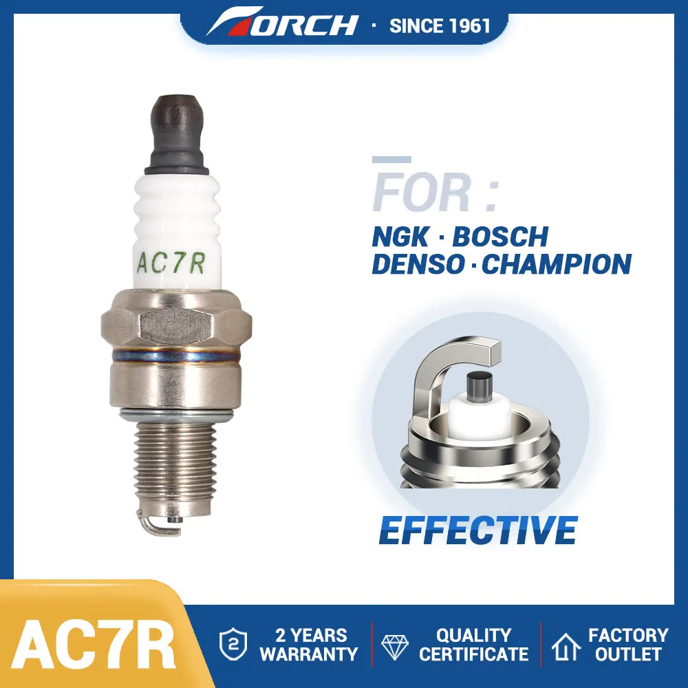 Китайская оригинальная Свеча зажигания высокого качества AC7R свеча Замена для 3066 CMR7H небольшой двигатель системы зажигания детали для газонокосилки