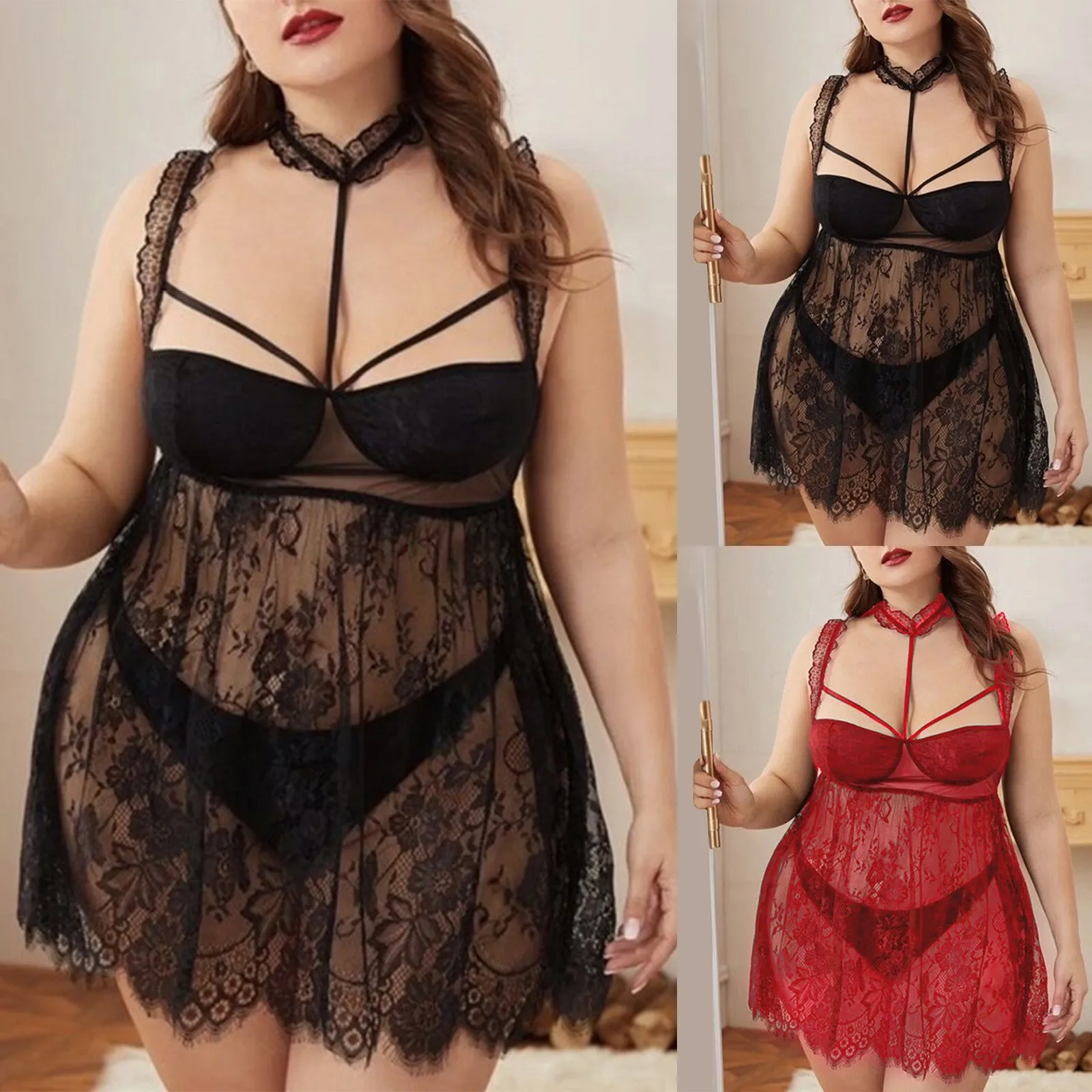 

5XL женское нижнее белье, кружевное сексуальное нижнее белье, соблазнительное женское белье, сексуальный открытый бюстгальтер, одежда для сн...