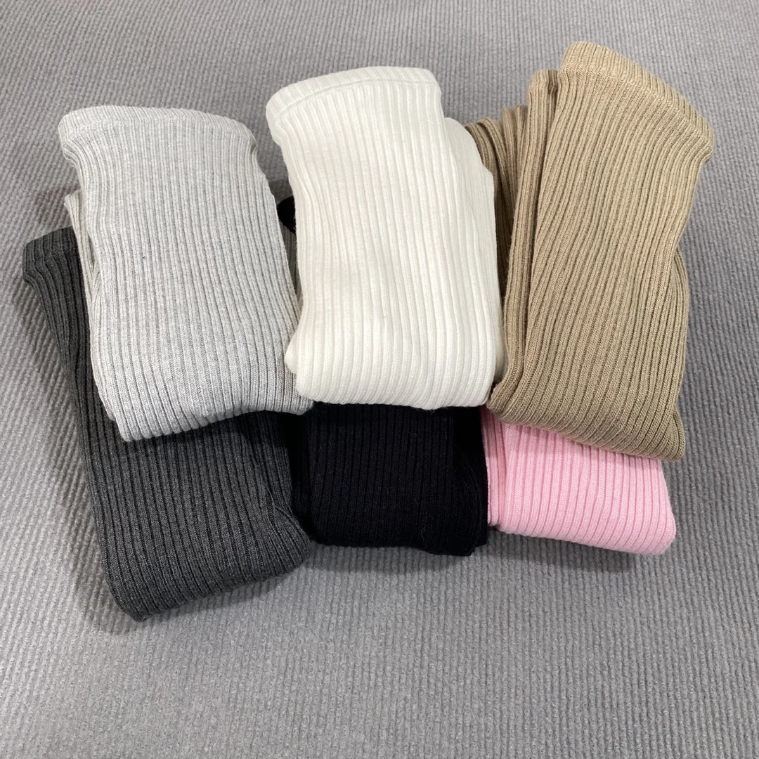 Вязаные шерстяные леггинсы Milk Texture