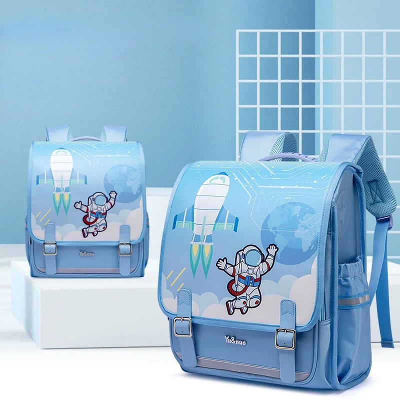 Girls Mermaid Boys Dinosaur Cute Horizontal Cartoon Backpacks New Children Students British Style Unicorn Fashion Schoolbags Hot