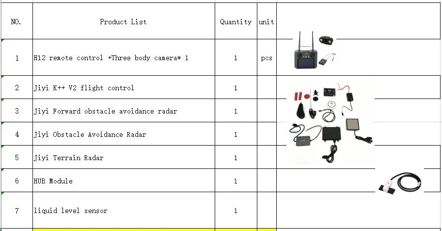 

Skydroid H12 12 каналов 2,4 ГГц 1080P цифровой видеопередатчик передачи данных K ++ V2 радар крепление