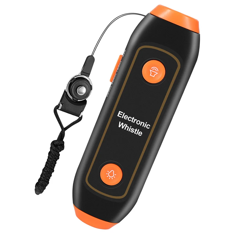 

Electronic Whistle 3 Tones Multipurpose Handheld Whistle With Lanyard Torchlight