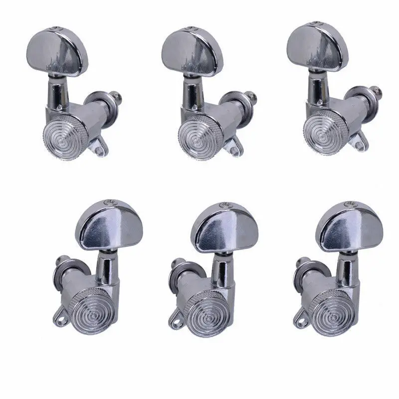 

3+3 Chrome LOCKING Tuners Machine Heads for Electric Guitar