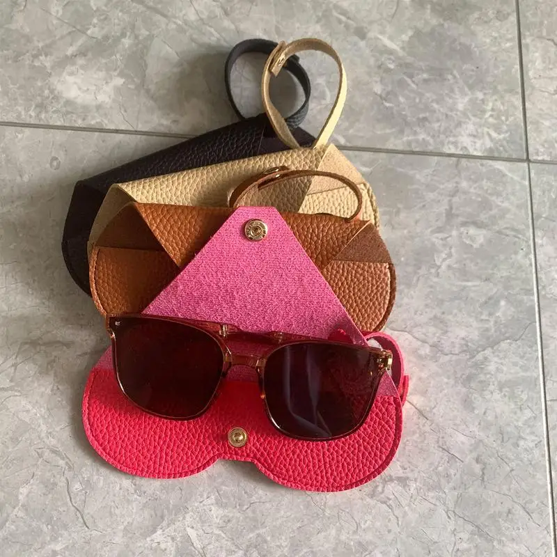 

Популярные Чехлы для солнцезащитных очков со змеиным рисунком, однотонная сумка для солнцезащитных очков, защитный рукав для очков из иску...