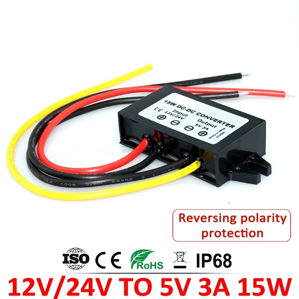 

WAOHEI Понижающий Преобразователь 12-36В 5В