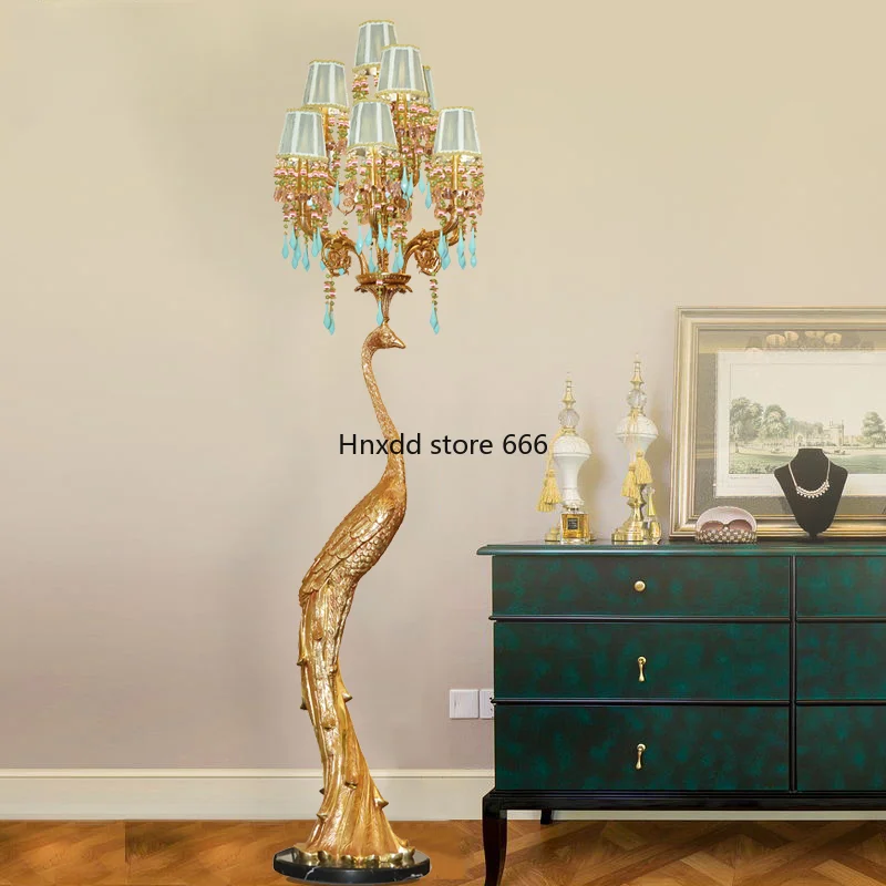 Полностью медная Напольная Лампа во французском стиле