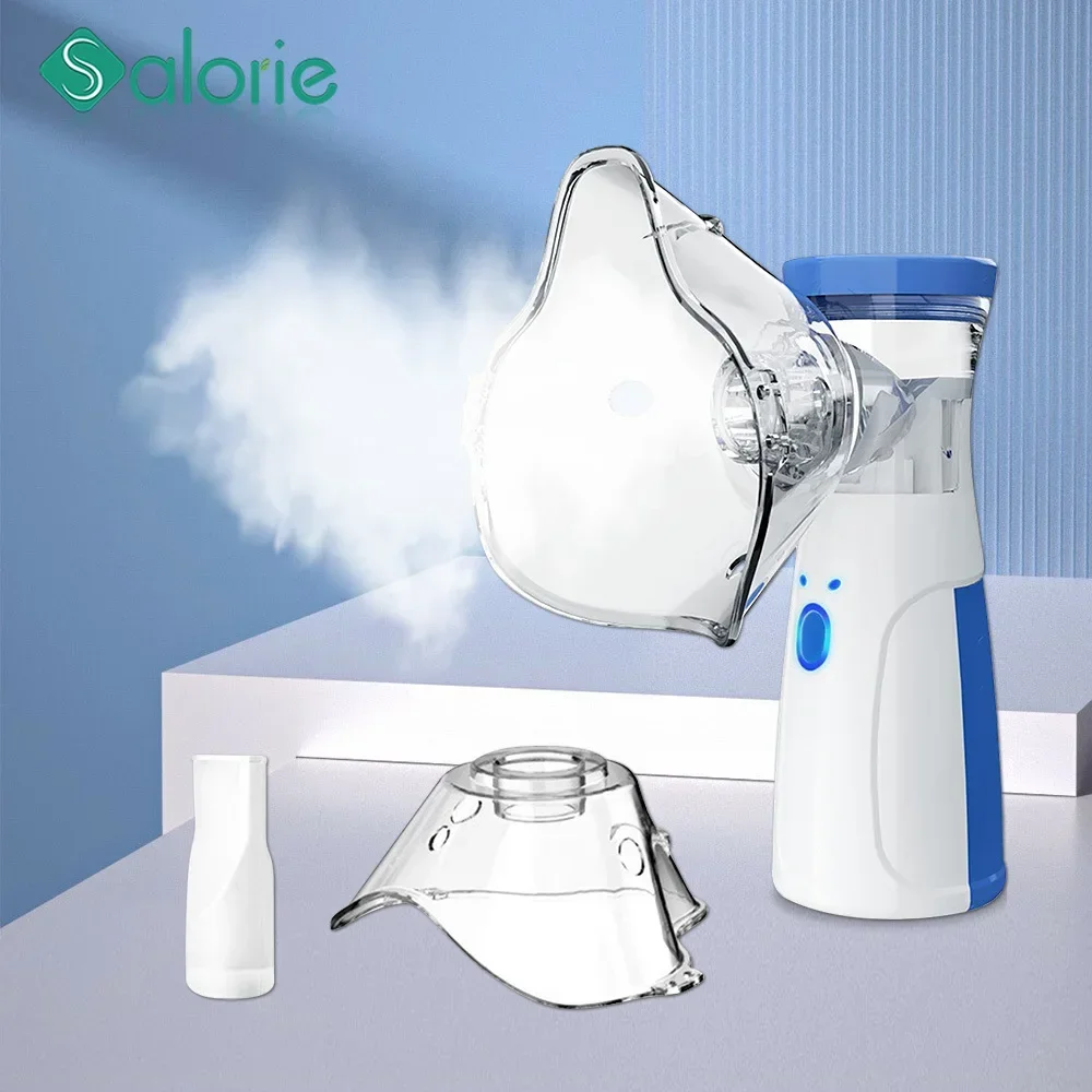 

Medical Nebulizer Asthma Inhaler Handhe Portable Inhalator Adult Kids Child Mini Silent Steam Nasal Humidifier Tools Nebulizer