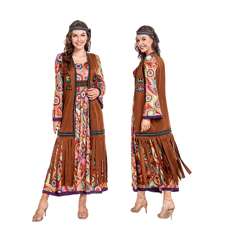 

Мужские костюмы для Хэллоуина в стиле ретро 60-х годов в стиле хиппи