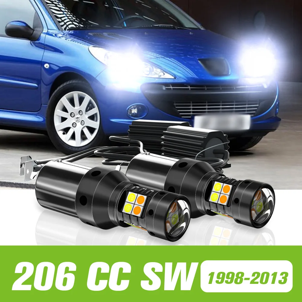 

2 шт., поворотный сигнал для Peugeot 206 CC SW 1998-2013