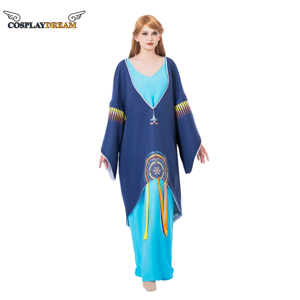 

Padme Amidala Cosplay Costume Movie Wars Padme Amidala Star Dress Fancy Dress Coat Dress Halloween