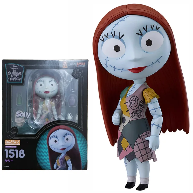 

Original Good Smile Nendoroid GSC 1518 Sally Nightmare Before Christmas: Oogie's Revenge Anime Figure Model Action Toys Gifts