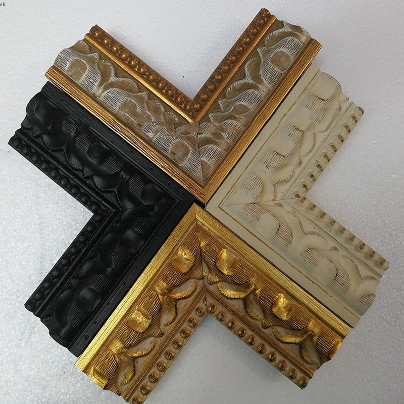 

Vintage Nordic Large Photo Frame Puzzle Custom Embroidery Hanging Photo Frame Wedding Souvenirs Bedroom Quadro Decoration Home