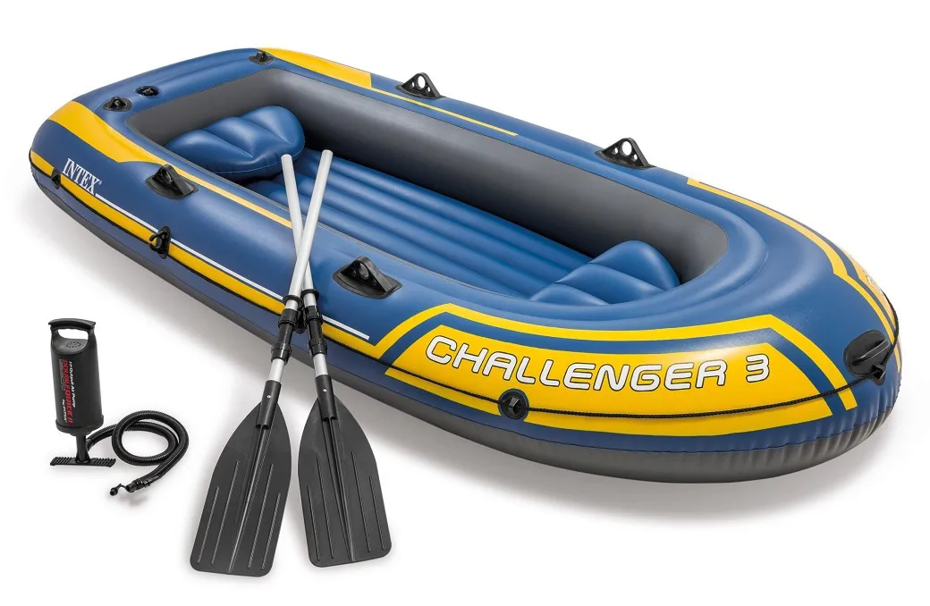 Intex Various Styles and Sizes Challenger Two Person Multi Person Inflatable Kayak Fishing Boat Drifting Boat